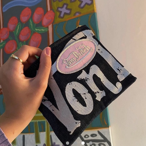 1999 Von Dutch: DeadStock Makeup Zipper Bag - Picture 3 of 3